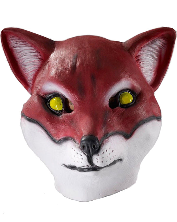 Deluxe Latex Red Fox Mask