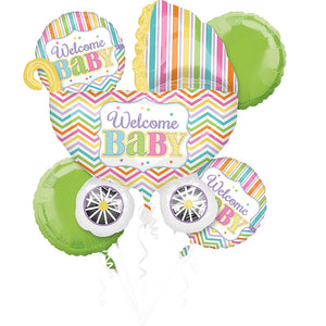 Bouquet Baby Brights Pack of 5 Balloon