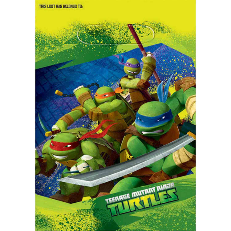 Teenage Mutant Ninja Turtles Lolly Bags Pack of 8