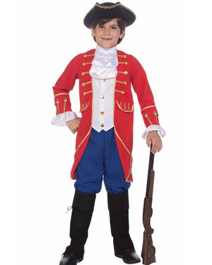 Colonial Soldier Boys Costume