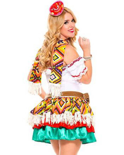 Mexican Tequila Princess Womens Plus Size Costume