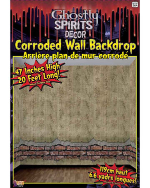 Halloween Corroded Wallpaper Room Roll Decoration