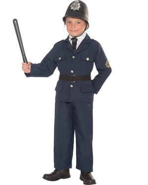 British Policeman Boys Costume