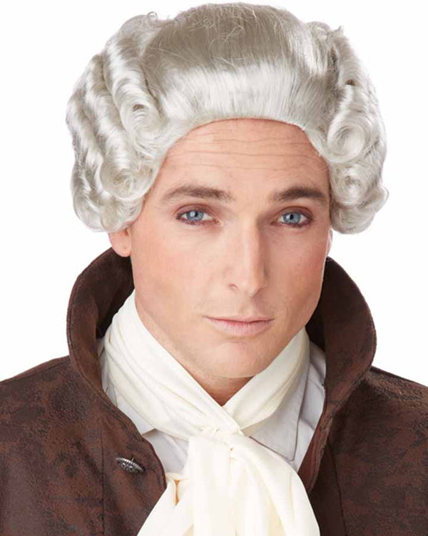 18th Century Historical Grey Wig