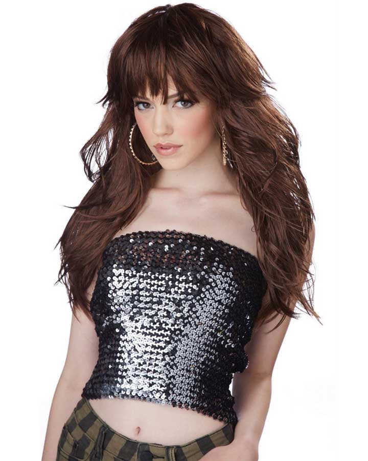 Fever Long Brown Wig