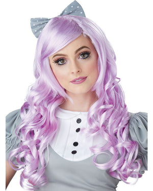 Doll Long Lavender Cosplay Wig