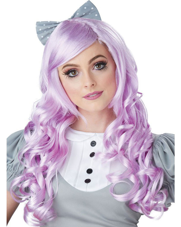 Doll Long Lavender Cosplay Wig