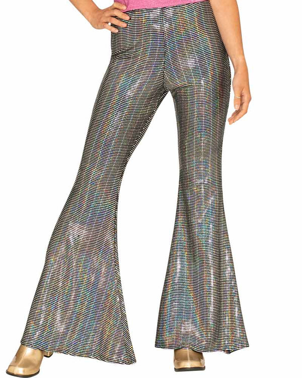 70s Disco Ball Party Womens Pants