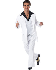 70s Era Disco Suit Deluxe Mens Costume