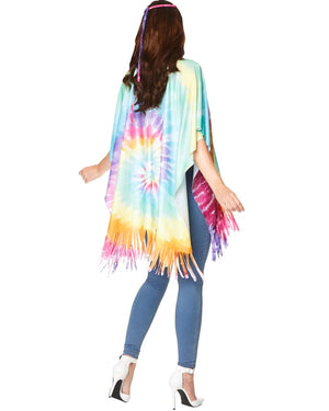 70s Hippie Poncho Womens Costume