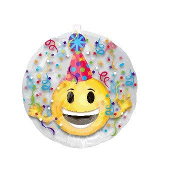 Insiders Emoticon Party Hat Balloon