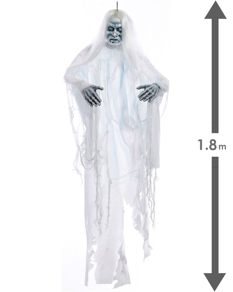 White Shadow Ghost Hanging Prop