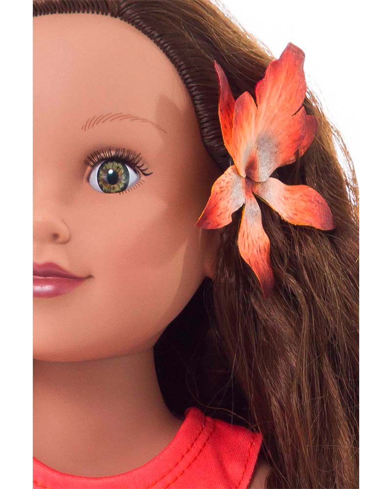 Polynesian Princess Doll Dress