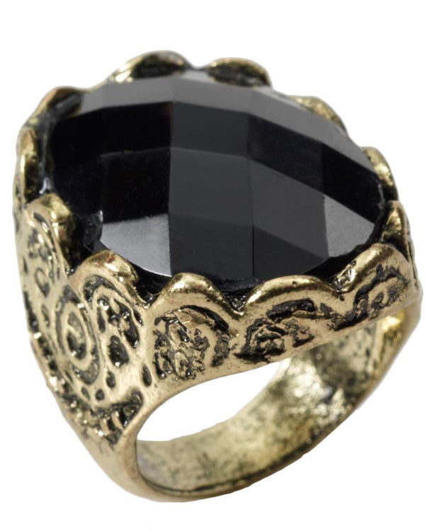 Black Stone Royal Ring