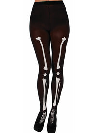 Opaque Skeleton Stockings For Halloween