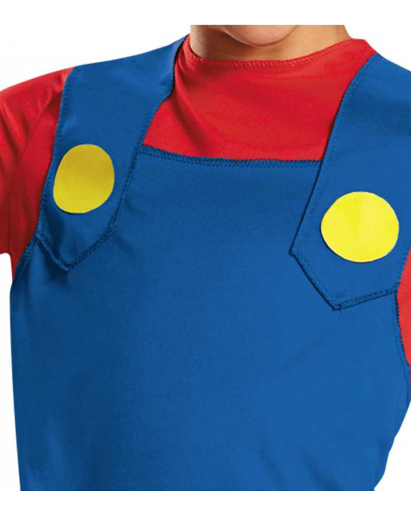 Super Mario Brothers Mario Classic Boys Costume