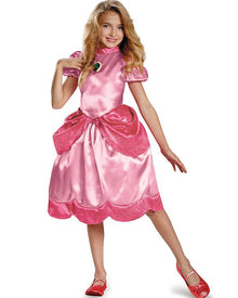Super Mario Brothers Princess Peach Classic Girls Costume