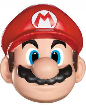 Super Mario Brothers Mario Adult Half Mask