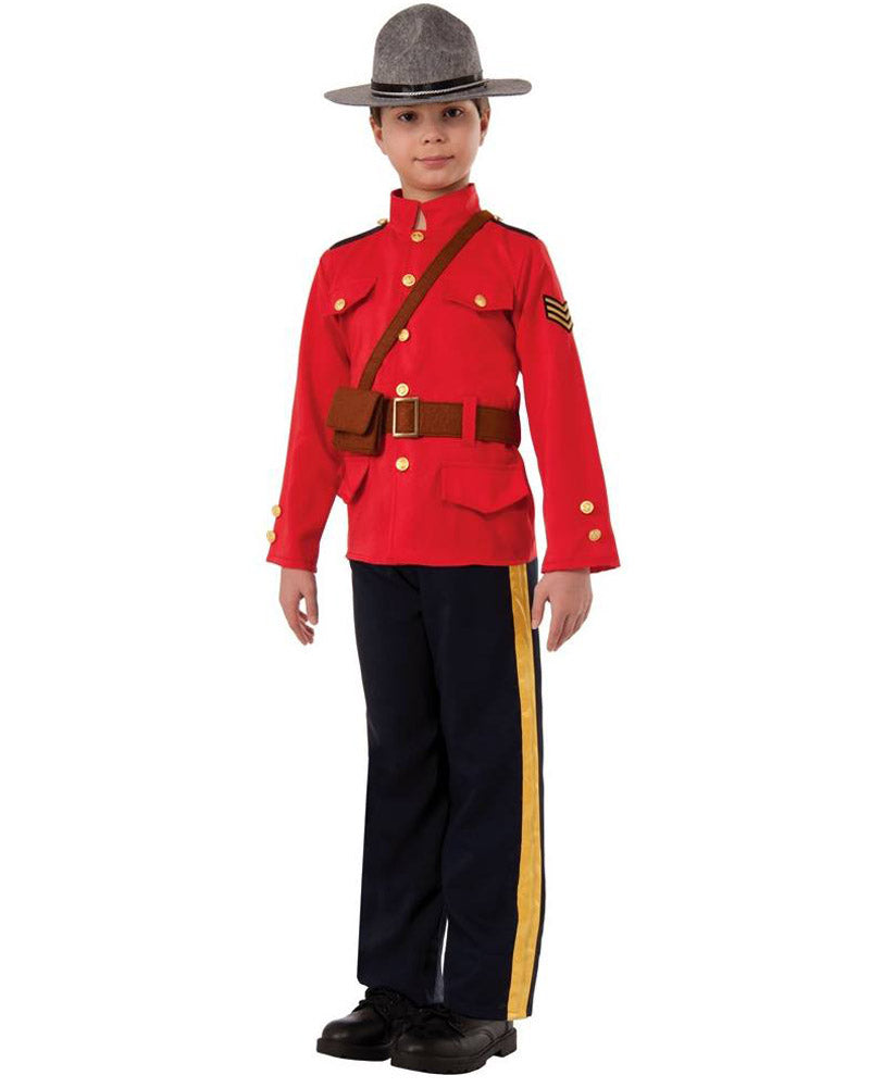 Canadian Mountie Boys Costume