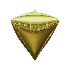 UltraShape Diamondz Gold Balloon