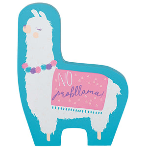 Llama Fun Mini Standing Sign