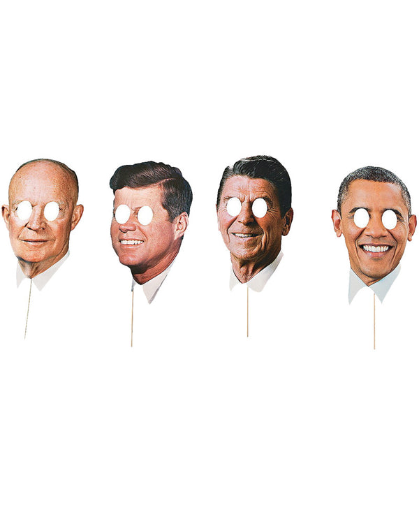 Modern Day American President Masks Pack of 4