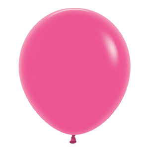 Sempertex 45cm Fashion Fuchsia Latex Balloons 012 6PK Pack of 6