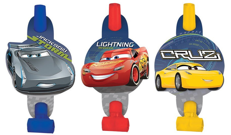 Cars 3 Blowouts Pack of 8