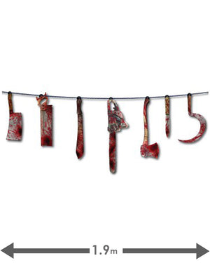 Bloody Weapons Garland 1.9m