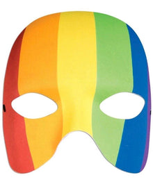 Rainbow Half Mask