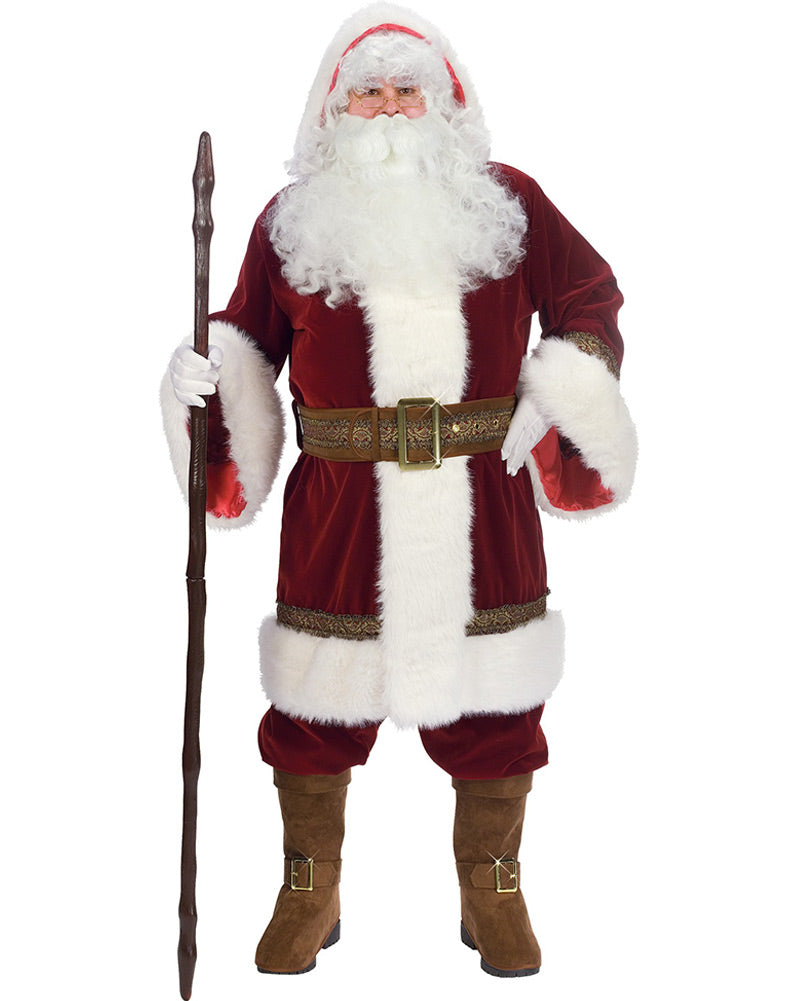 Professional Old Time Santa Mens Christmas Costume