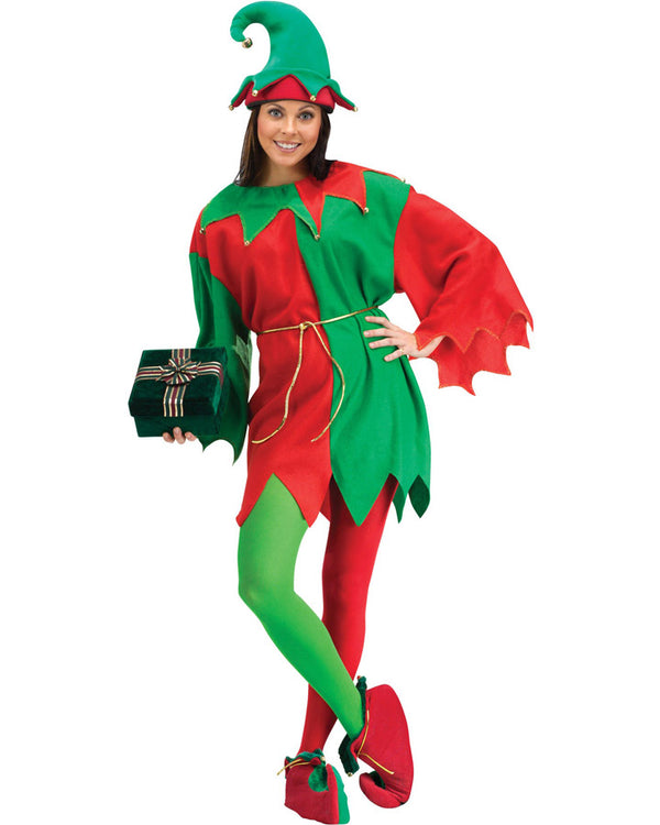 Elegant Elf Adult Christmas Costume