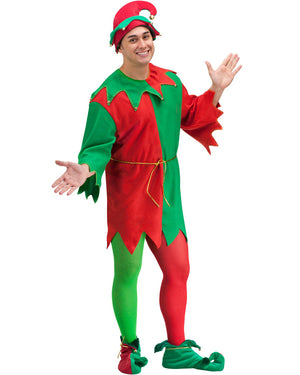 Elegant Elf Adult Christmas Costume
