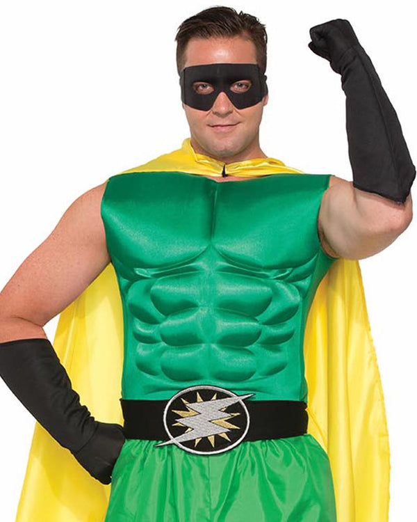 Green Hero Adult Muscle Chest Top