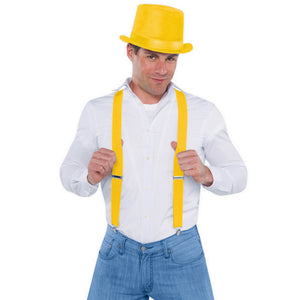 Team Spirit Yellow Suspenders