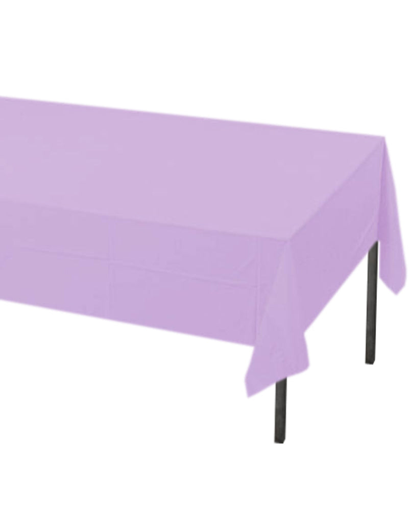 Lavender Plastic Tablecover