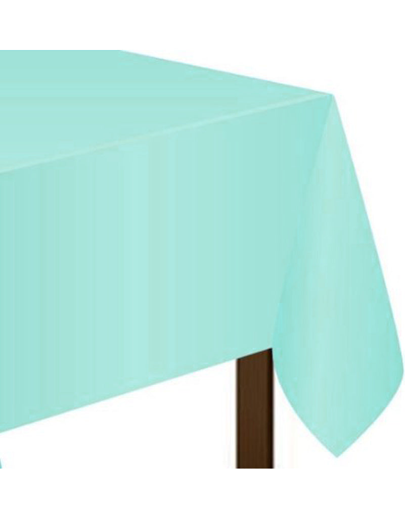 Robins Egg Plastic Tablecover