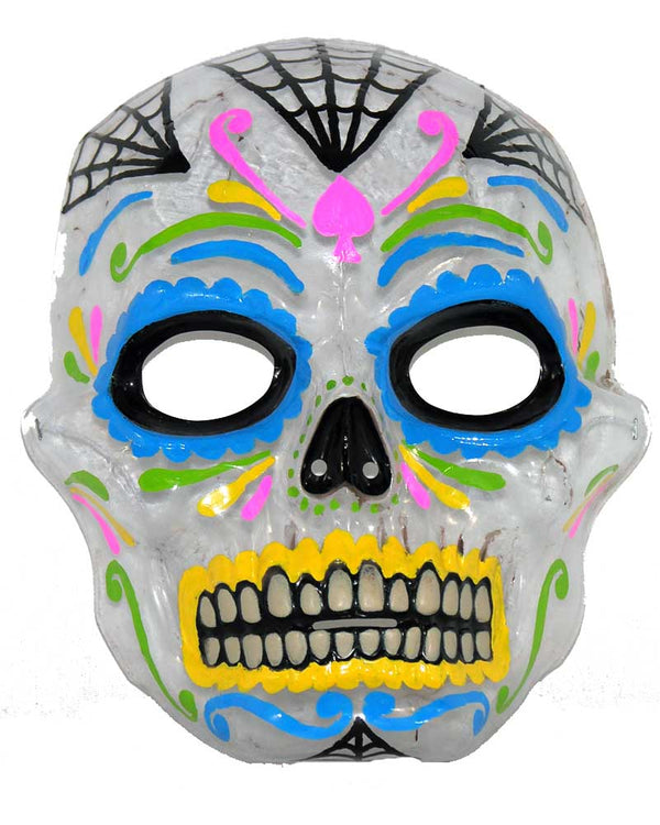 Transparent Day of the Dead Mask
