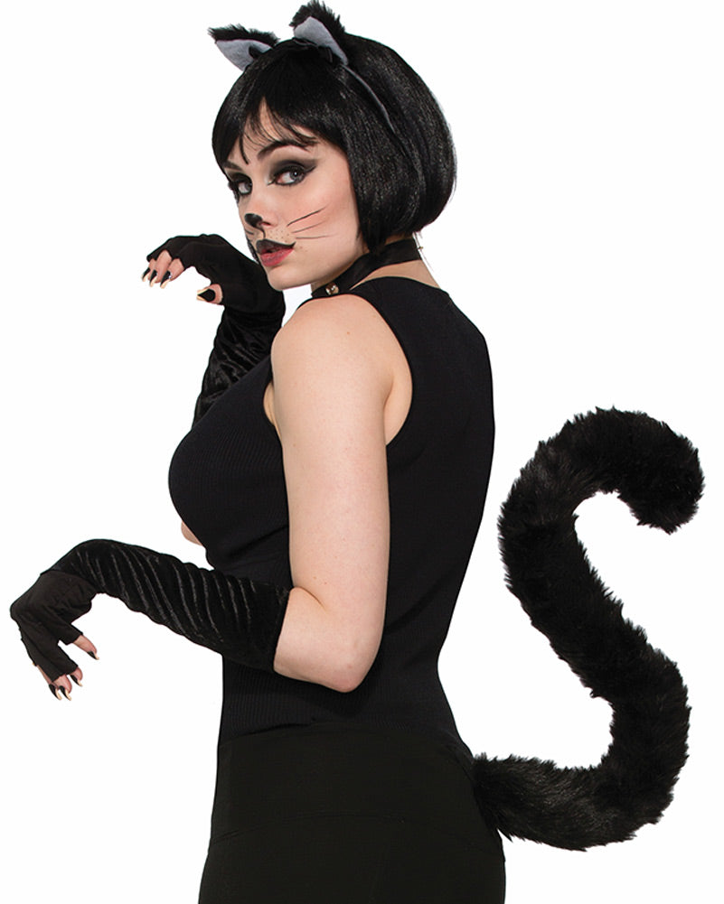 Deluxe Black Cat Tail
