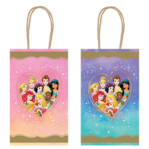 Disney Princess Once Upon A Time Kraft Paper Bags Hot Stamped Pack of 8