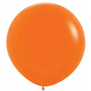 Sempertex 60cm Fashion Orange Latex Balloons 061, 3PK Pack of 3