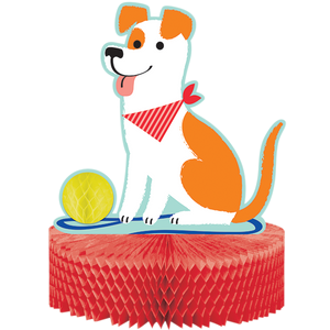 Dog Party Honeycomb Centrepiece