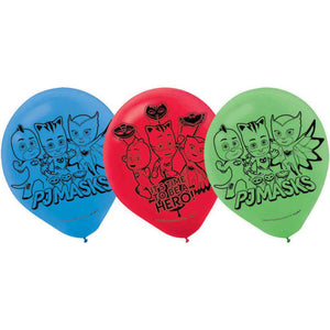 PJ Masks Balloons Pack of 6