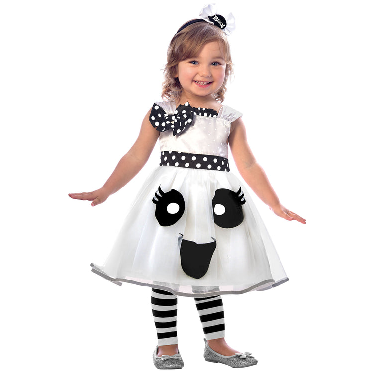 Cute Ghost Toddler and Kids Costume 2-3 years