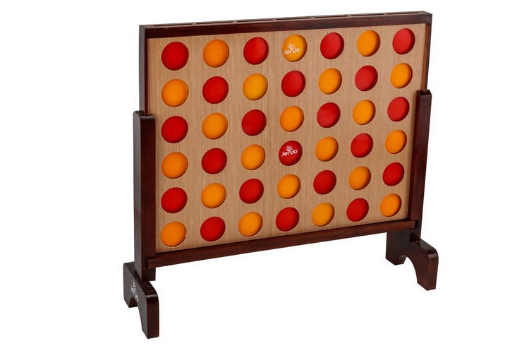 Mega4 Hardwood Connect Four In A Row Game Set 75cm