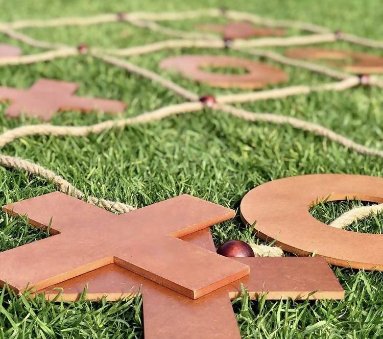 Giant Naughts And Crosses Tic Tac Toe Game Set