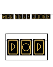 Pop Fizz Clink Pennant Banner 3.6m