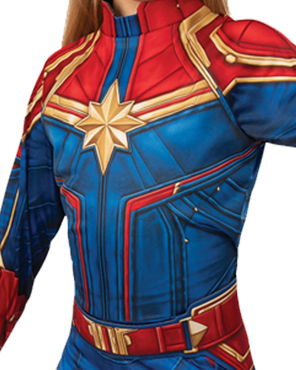 Captain Marvel Hero Suit Value Girls Costume