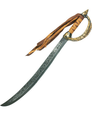 Engraved Pirate Sword Prop 74cm