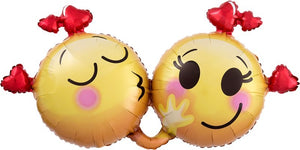 SuperShape XL Emoticons in Love Balloon
